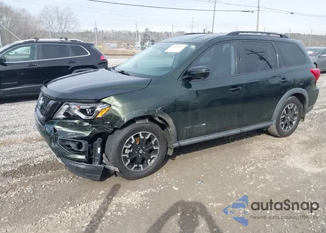 2019 Nissan Pathfinder Sl из США, поврежденный, VIN 5N1DR2MNXKC612776